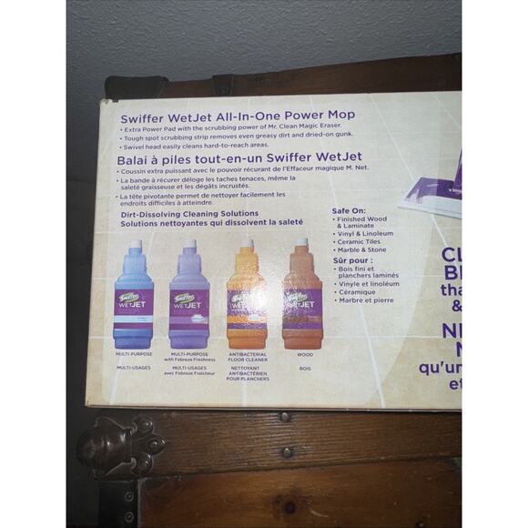Swiffer Wet Jet Mopping Pads Refill 20 Ct Mr Clean Magic Eraser Power New Box - Picture 8 of 9